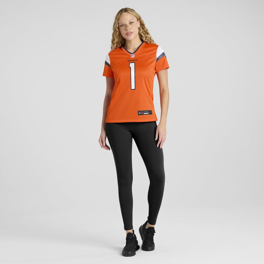 Evan Engram Denver Broncos Women's Team Jersey - Orange