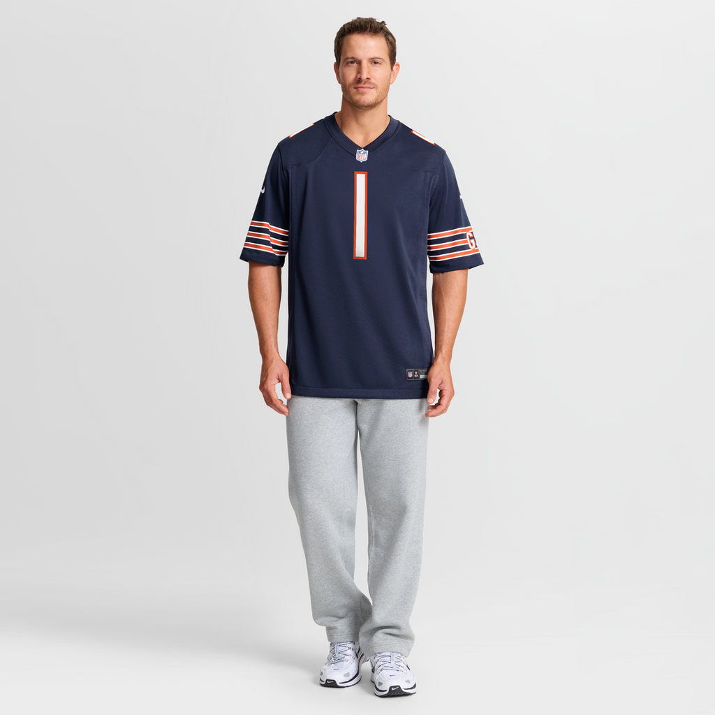 Number 1 Dad Chicago Bears Jersey - Navy