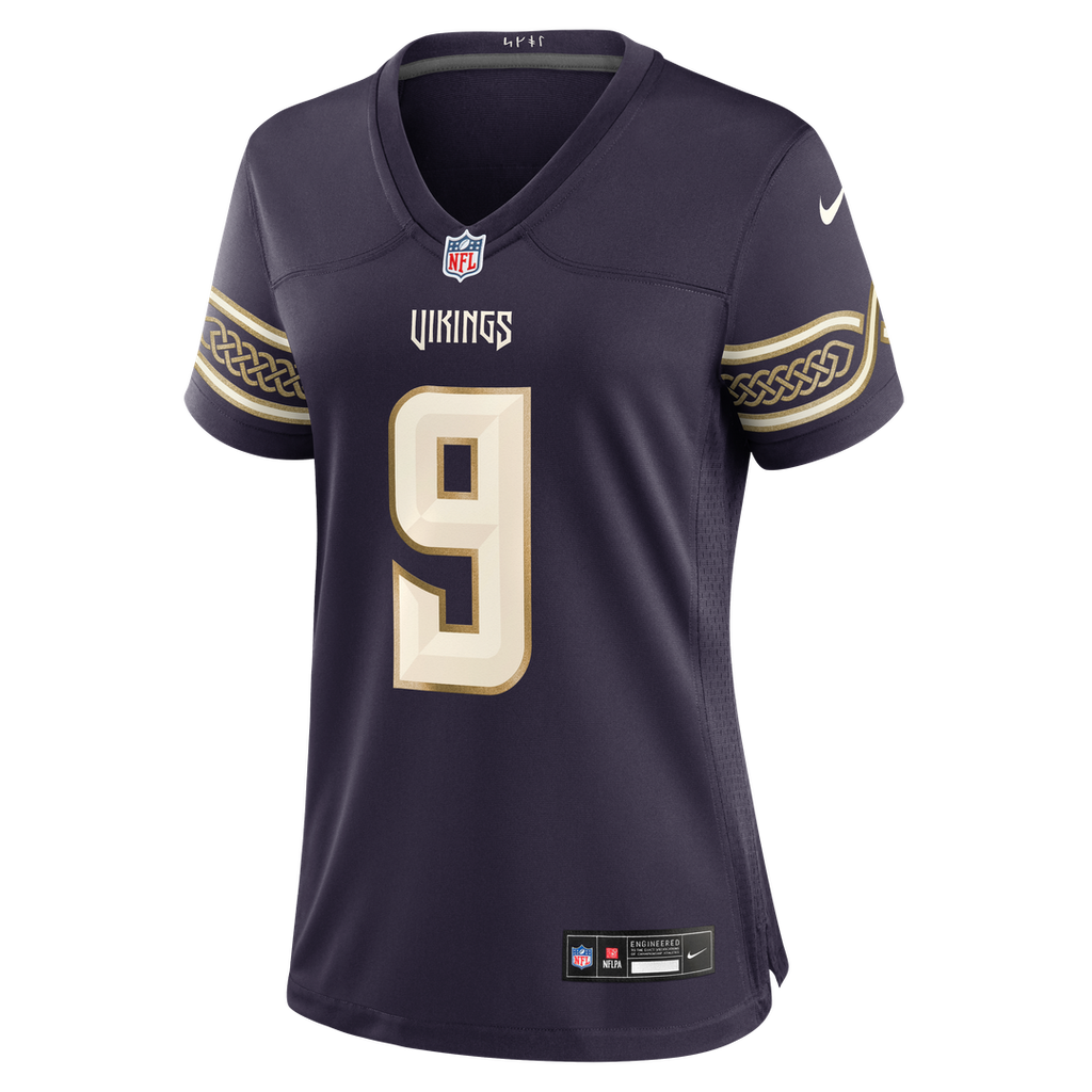 J.J McCarthy Minnesota Vikings Women's 2026 Rivalries Collection Jersey - Purple