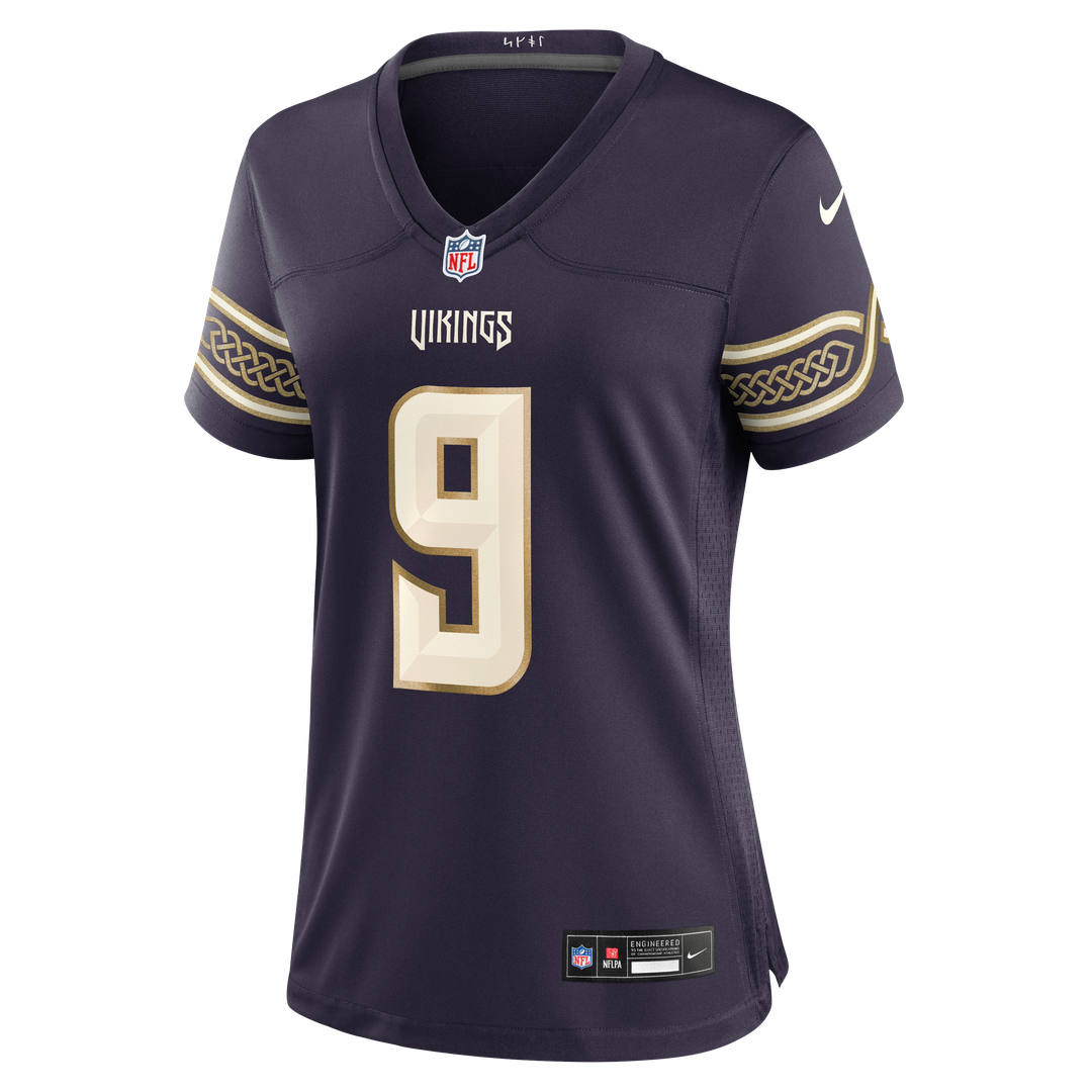 J.J McCarthy Minnesota Vikings Women's 2026 Rivalries Collection Jersey - Purple