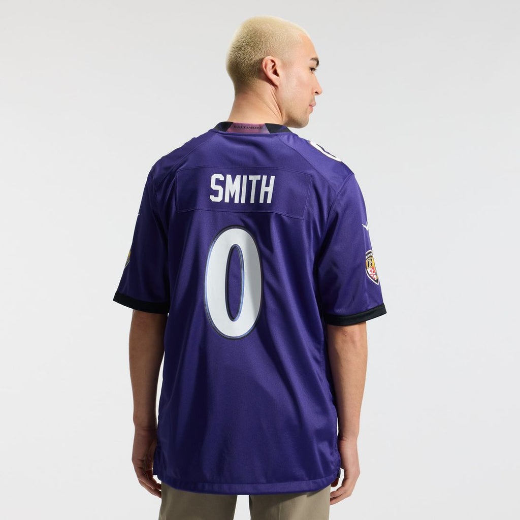 Roquan Smith Baltimore Ravens Team Jersey - Purple