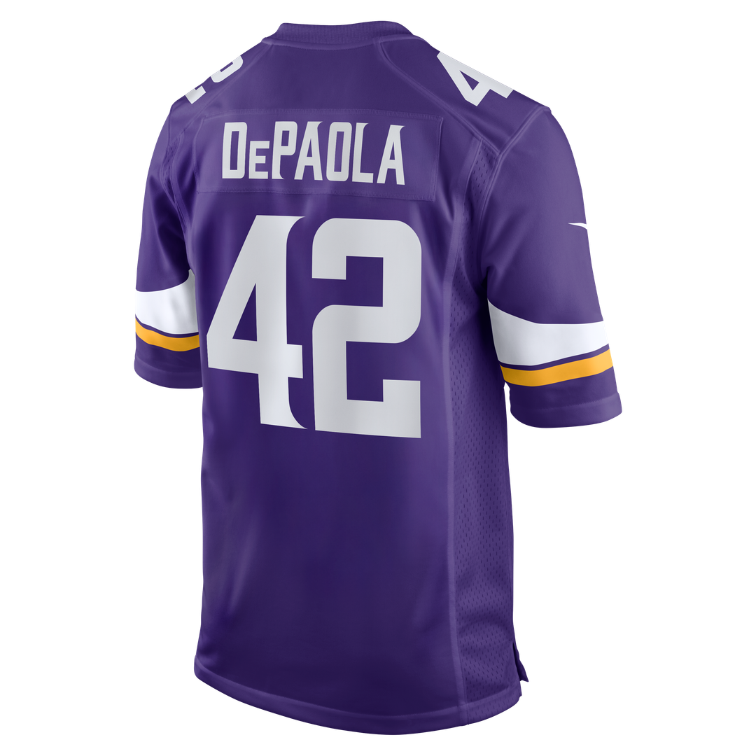 Andrew DePaola Minnesota Vikings Jersey - Purple