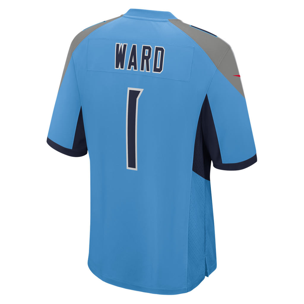 Cameron Ward Tennessee Titans Team Jersey - Light Blue