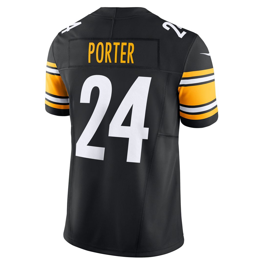 Joey Porter Jr. Pittsburgh Steelers Jersey - Black