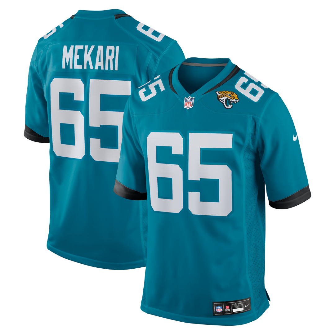 Patrick Mekari Jacksonville Jaguars Team Jersey - Teal