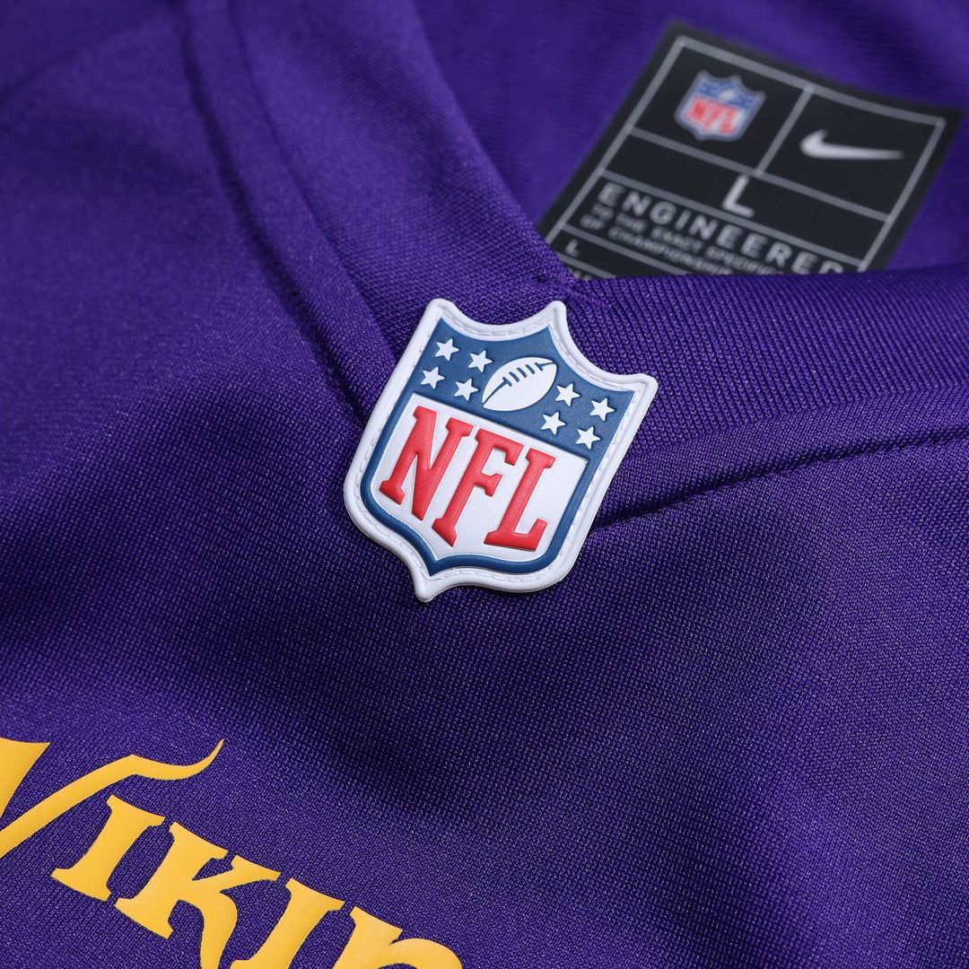 Aaron Jones Minnesota Vikings Jersey - Purple