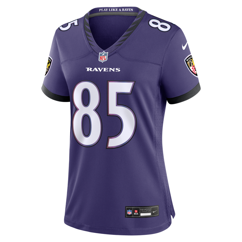 Josh Cuevas Baltimore Ravens Women's Team Jersey - Purple