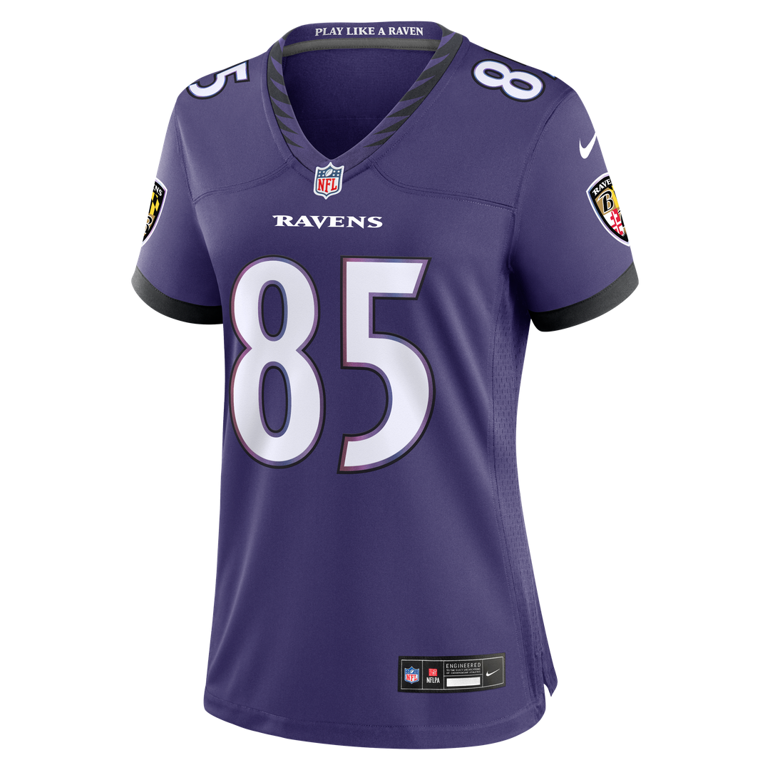 Josh Cuevas Baltimore Ravens Women's Team Jersey - Purple