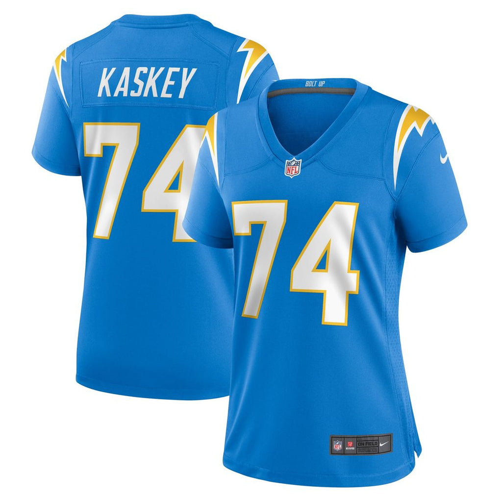 Matt Kaskey Los Angeles Chargers Women's Team Jersey - Powder Blue