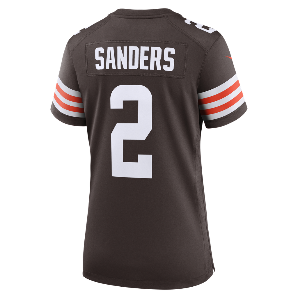 Shedeur Sanders Cleveland Browns Women's Team Jersey - Brown