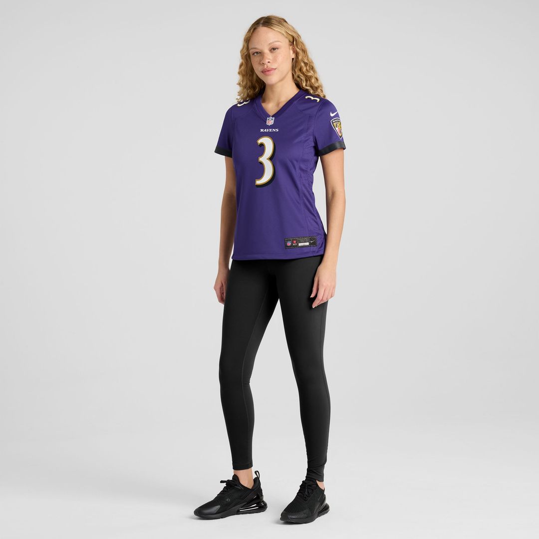 Chidobe Awuzie Baltimore Ravens Women's Team Jersey - Purple