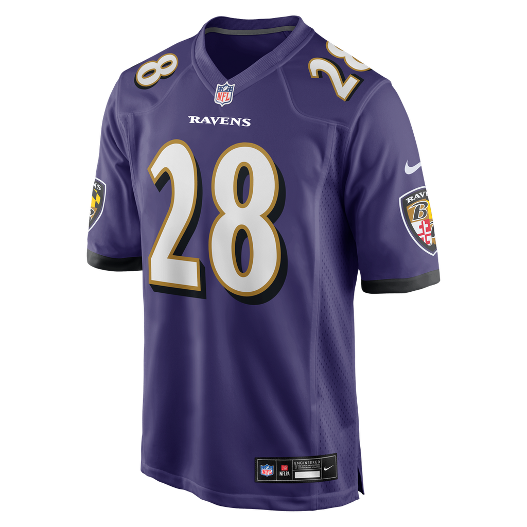 Taven Bryan Baltimore Ravens Team Jersey - Purple