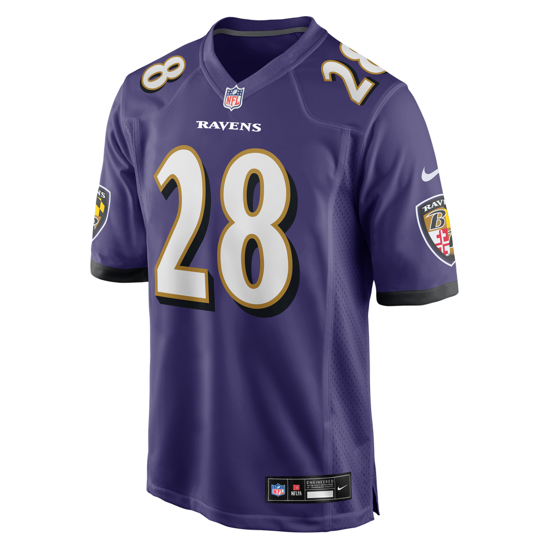 Taven Bryan Baltimore Ravens Team Jersey - Purple