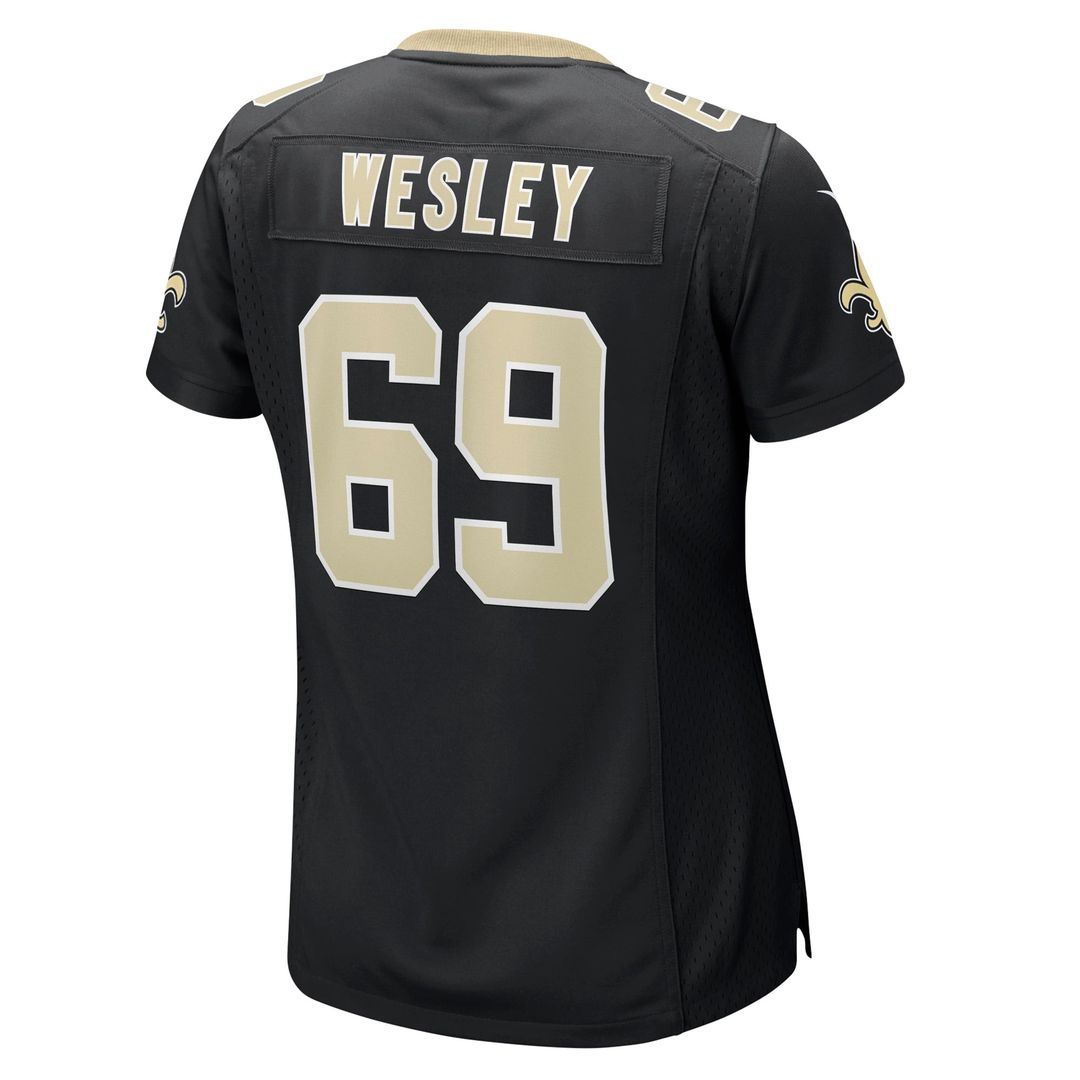 Barry Wesley New Orleans Saints Women's Team Jersey - Black