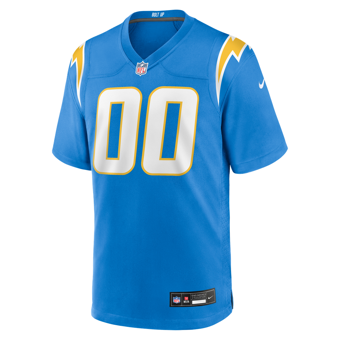 Los Angeles Chargers Custom Jersey - Powder Blue