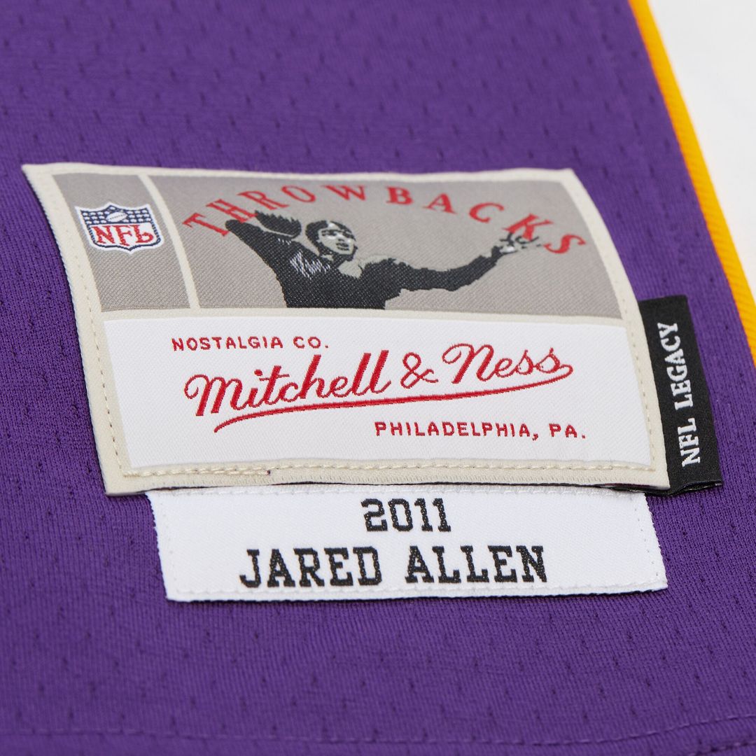 Jared Allen Minnesota Vikings 2011 Legacy Jersey - Purple