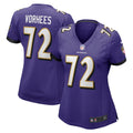 Andrew Vorhees Baltimore Ravens Women's Jersey - Purple
