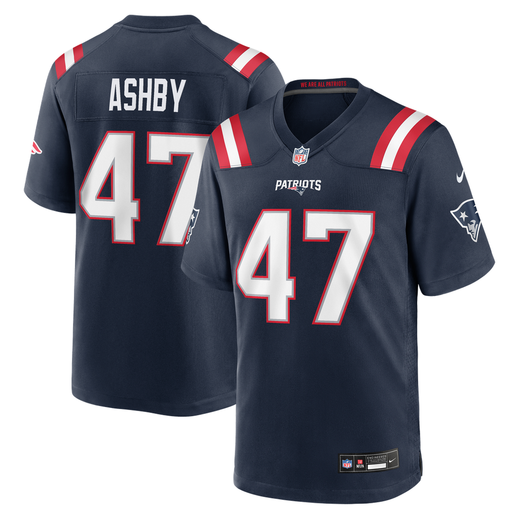 Julian Ashby New England Patriots Team Jersey - Navy