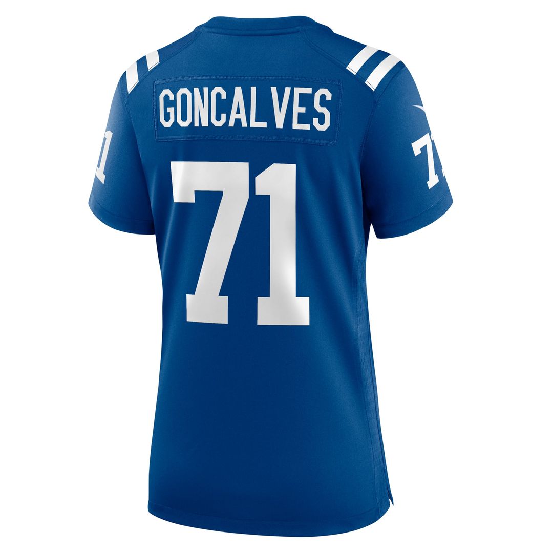 Matt Goncalves Indianapolis Colts Women's Jersey - Royal