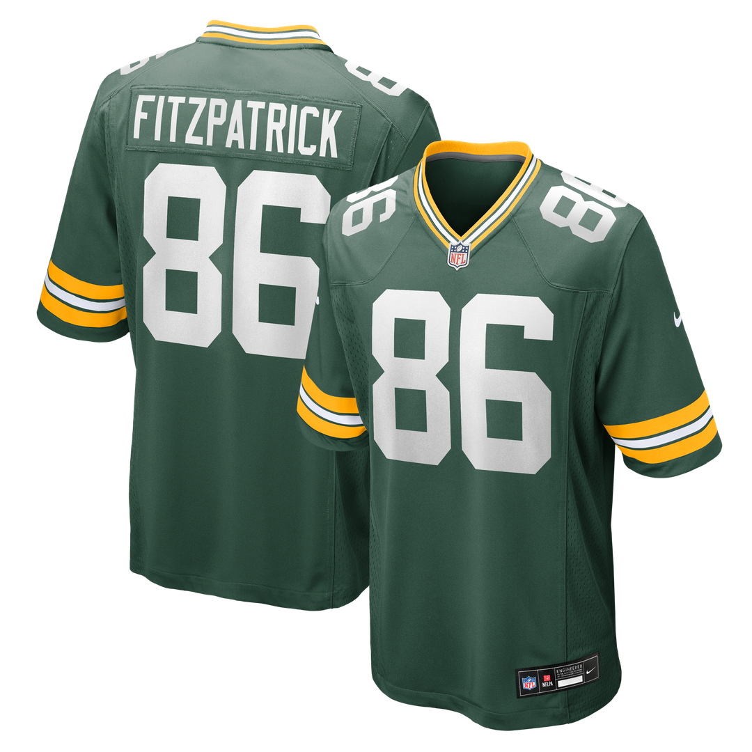 John FitzPatrick Green Bay Packers Team Jersey - Green