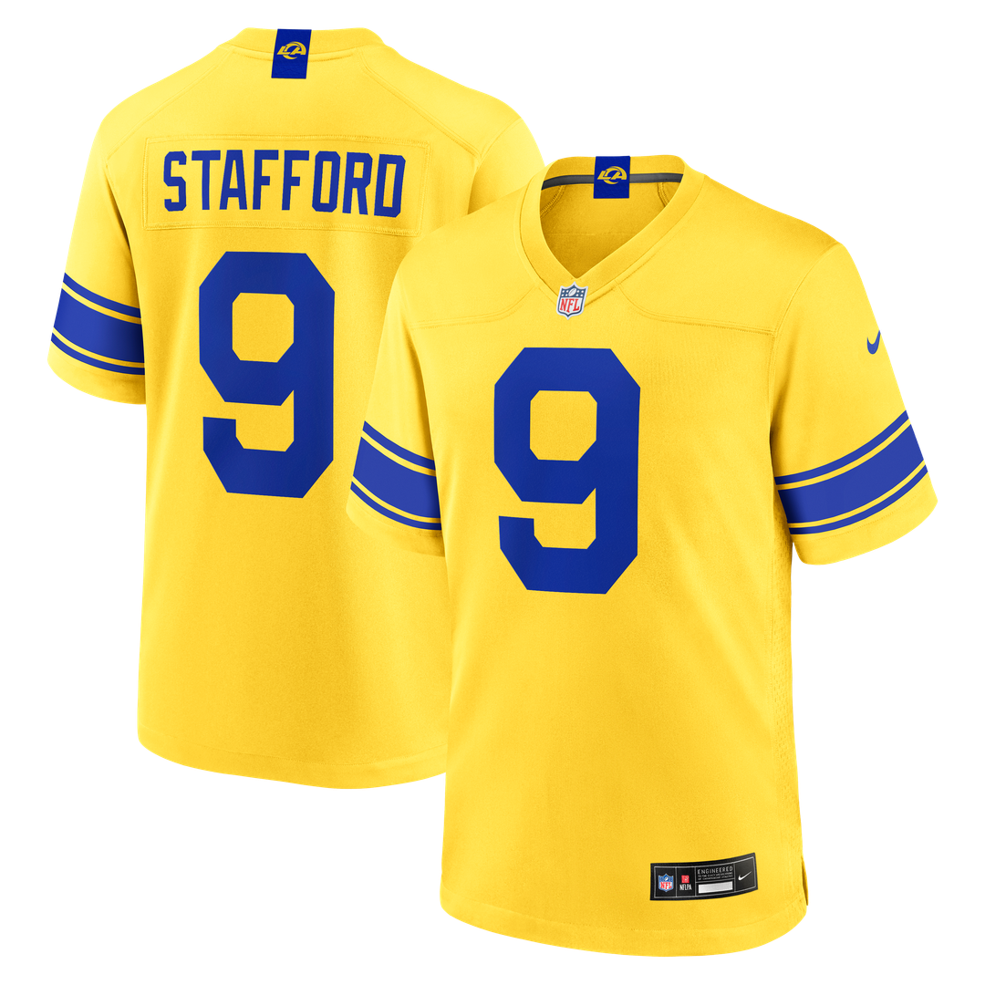 Matthew Stafford Los Angeles Rams White Jersey - White
