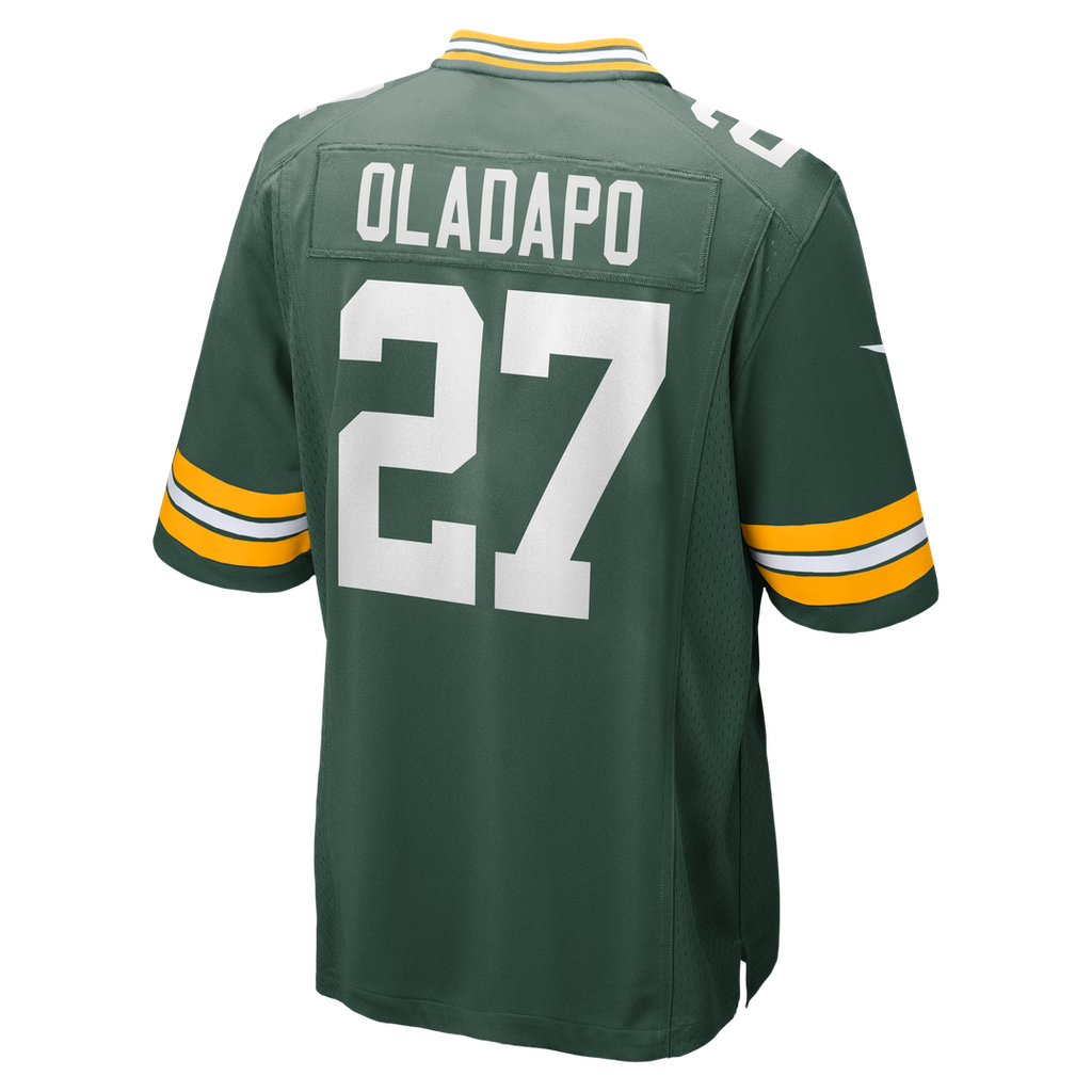 Kitan Oladapo Green Bay Packers Jersey - Green