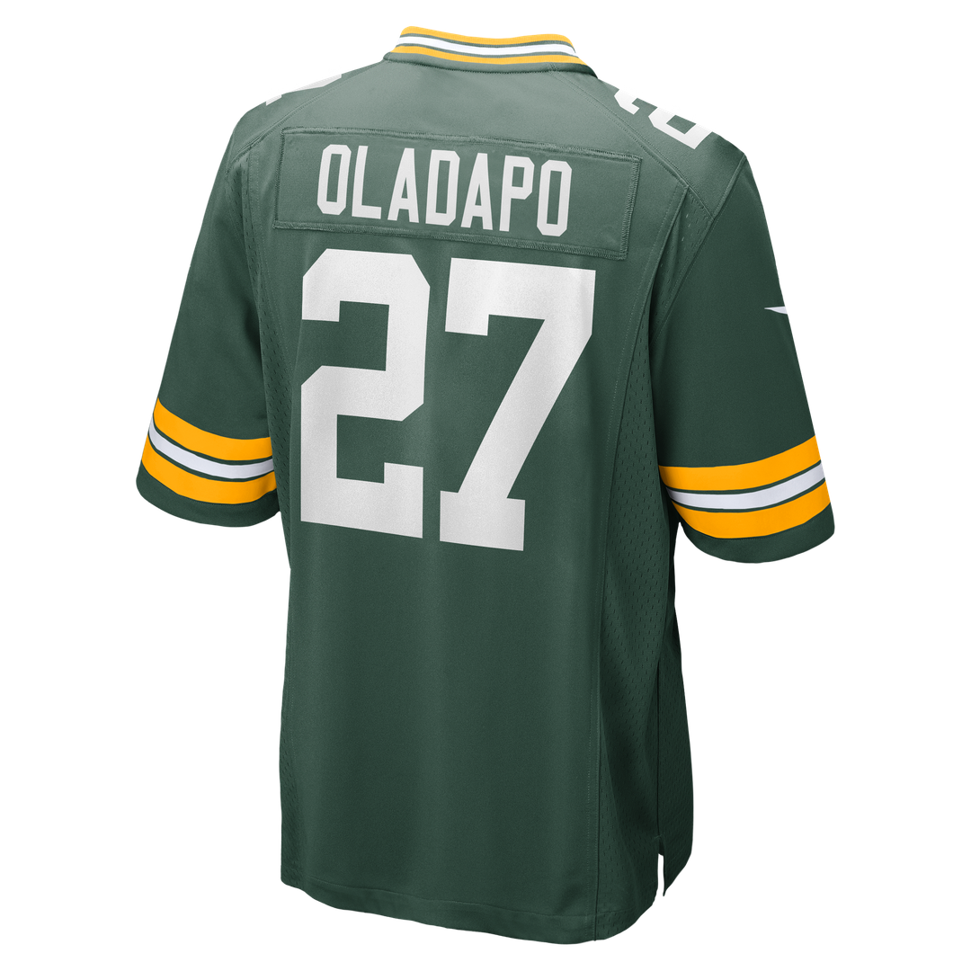 Kitan Oladapo Green Bay Packers Jersey - Green