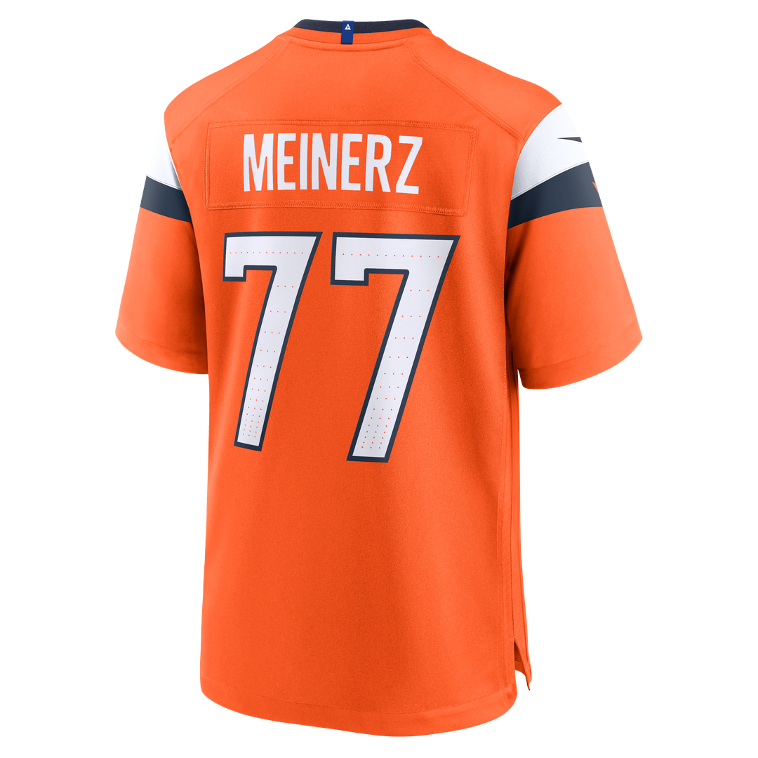 Quinn Meinerz Denver Broncos Team Jersey - Orange