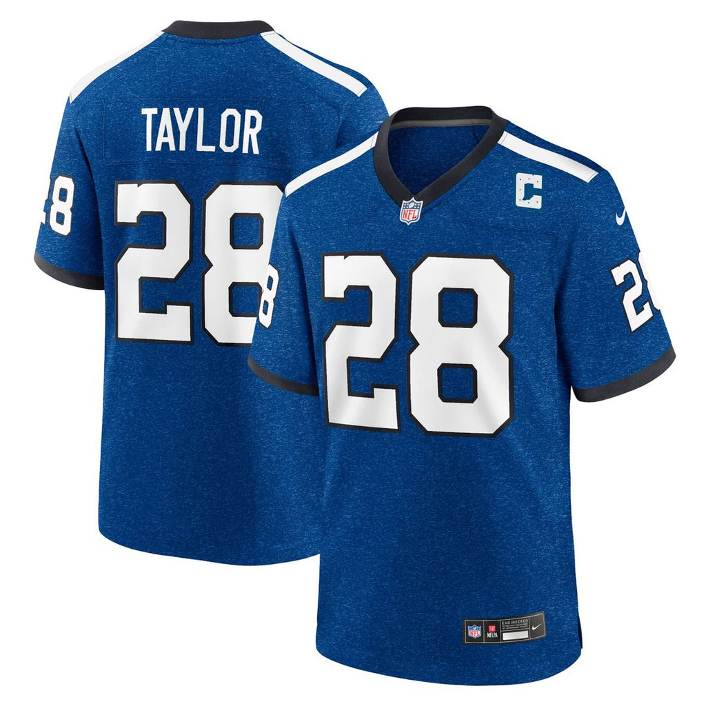 Jonathan Taylor Indianapolis Colts Indiana Nights Alternate Jersey - Royal