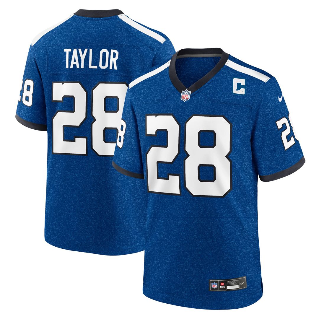 Jonathan Taylor Indianapolis Colts Indiana Nights Alternate Jersey - Royal