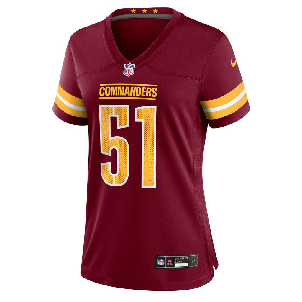 Ale Kaho Washington Commanders Women's Team Jersey - Burgundy