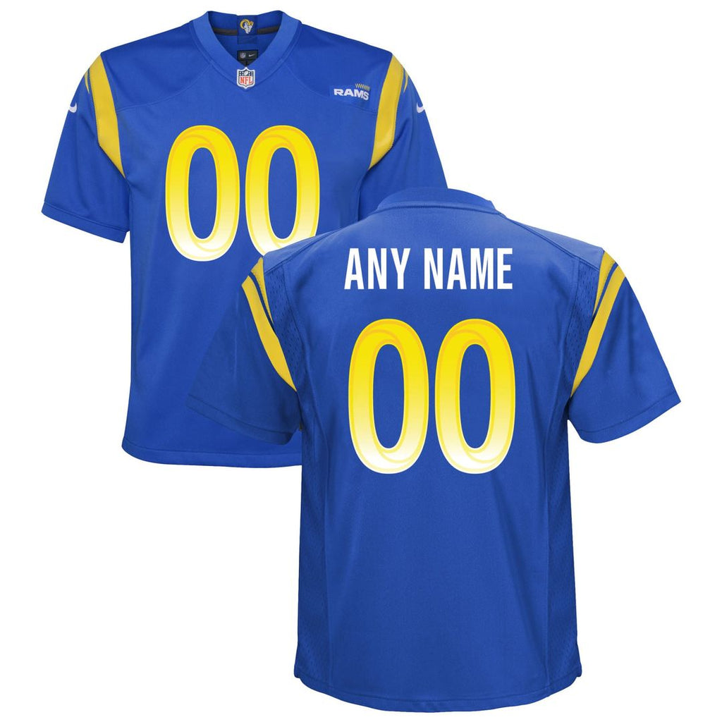 Los Angeles Rams Youth Custom Jersey - White