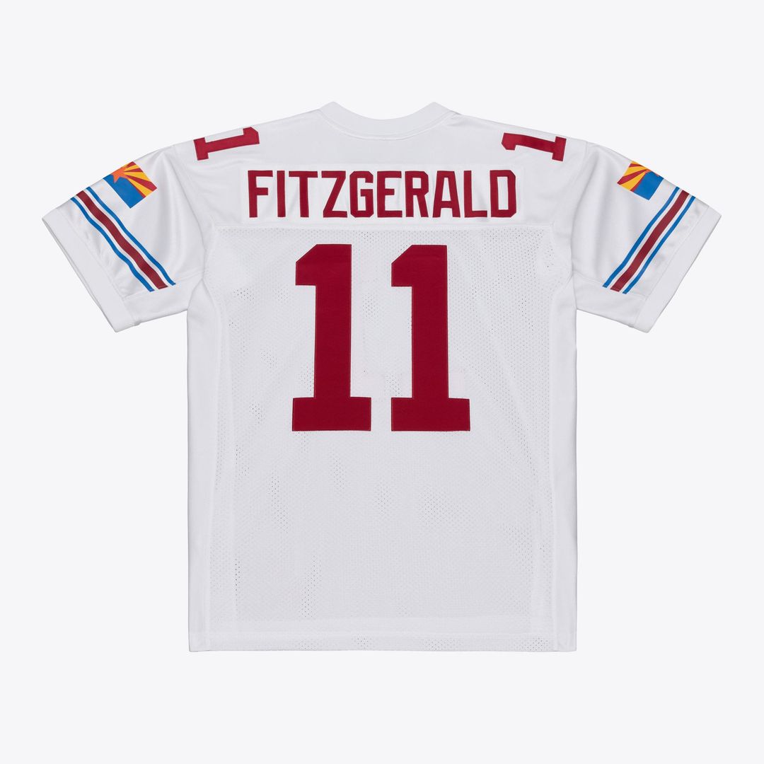 Larry Fitzgerald Arizona Cardinals Big & Tall 2004 Legacy Retired Player Jersey - White