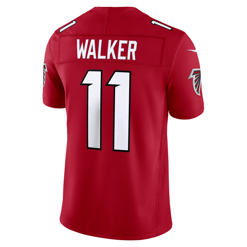 Jalon Walker Atlanta Falcons Team Stitched Jersey - Red