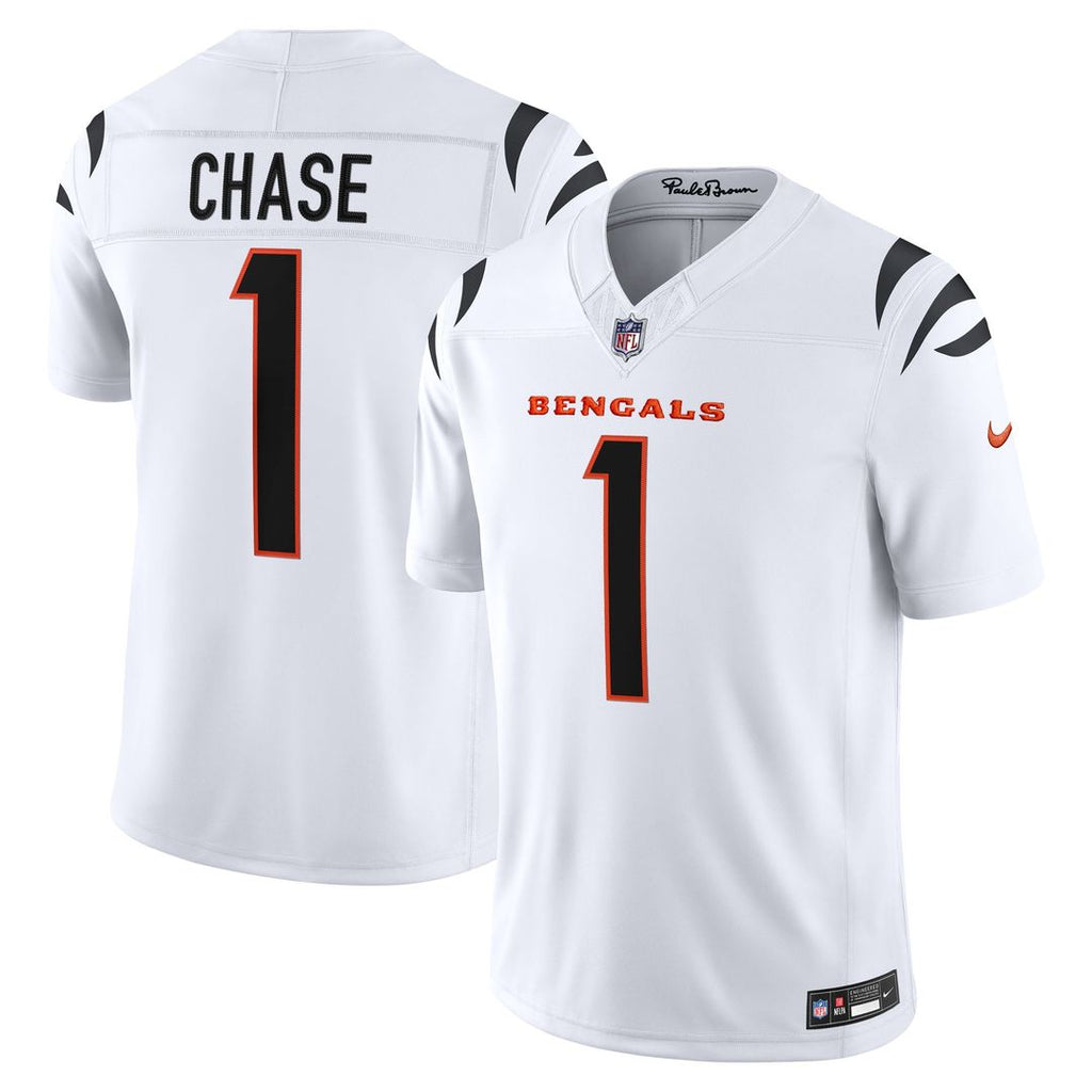 Ja'Marr Chase Cincinnati Bengals Alternate Stitched Jersey - Orange