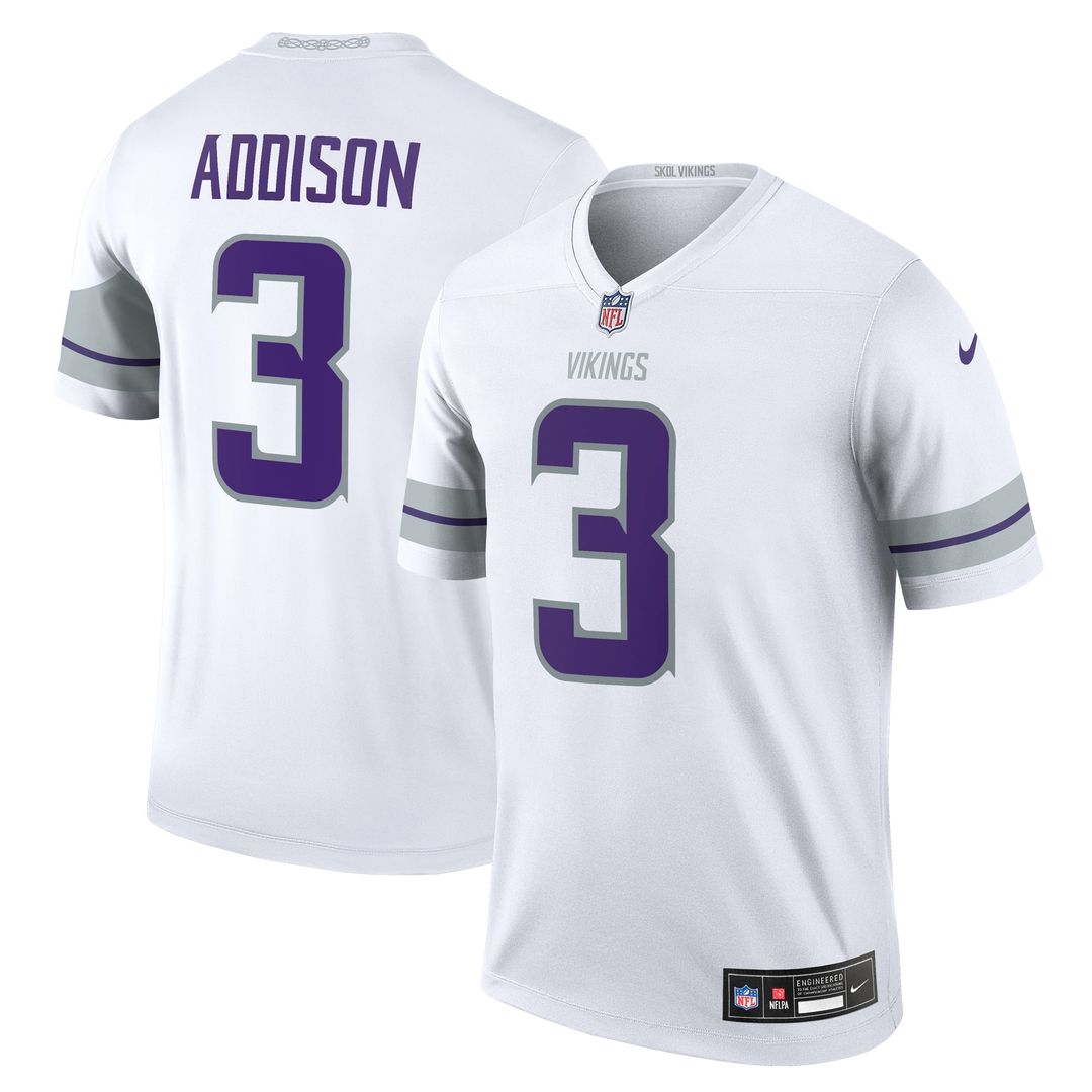Addison Minnesota Vikings Legend Player Performance Top - White