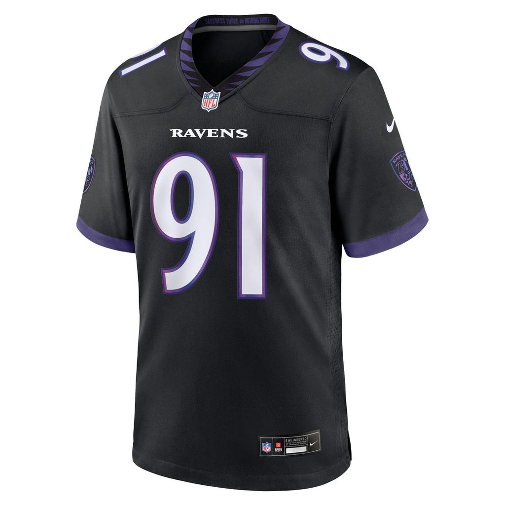 Trey Hendrickson Baltimore Ravens Team Jersey - Purple