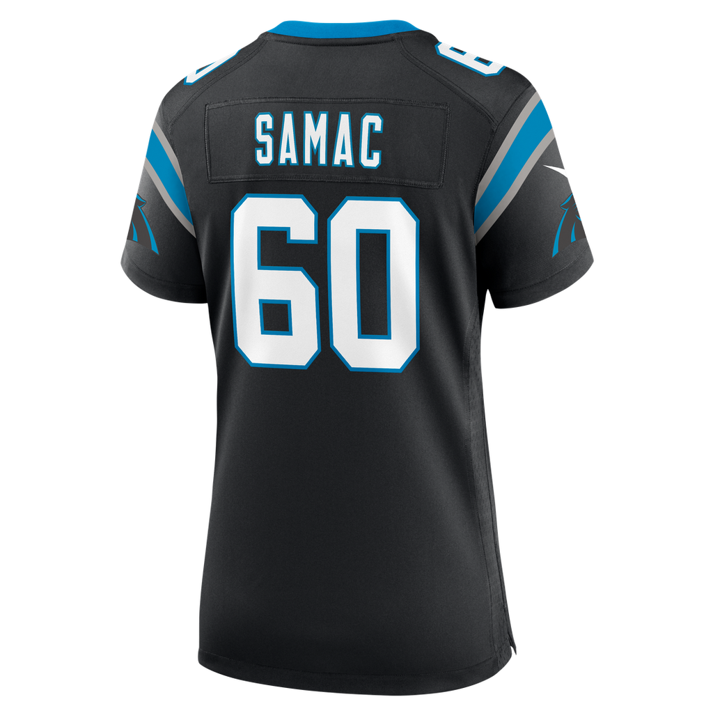 Nick Samac Carolina Panthers Women's Team Jersey - Black