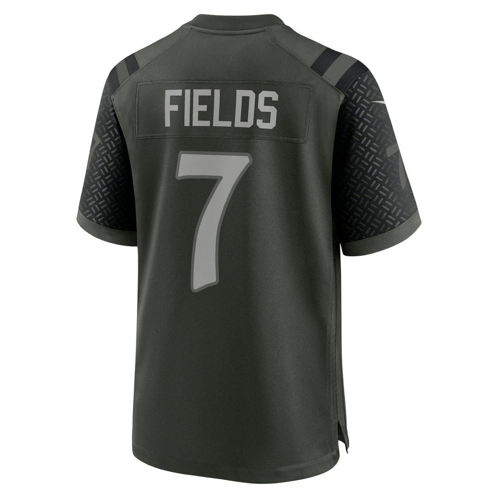 Justin Fields New York Jets 2025 Rivalries Collection Jersey - Gotham Green