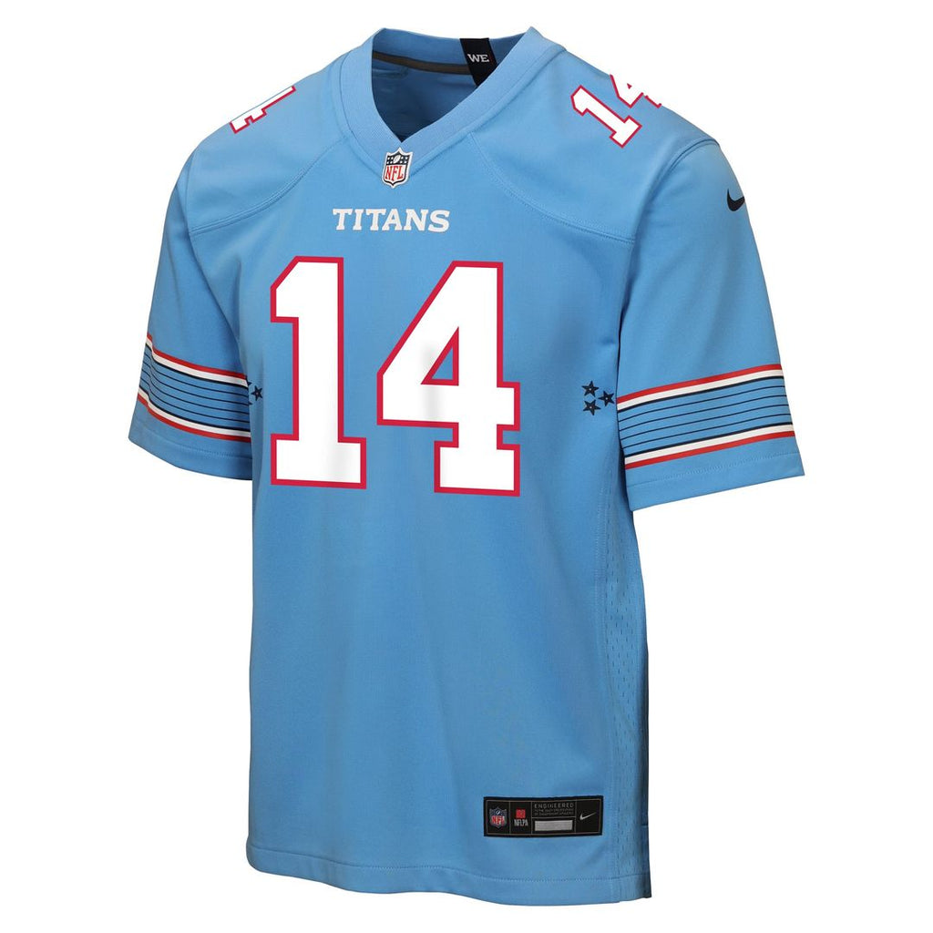 Carnell Tate Tennessee Titans Youth Team Jersey - Light Blue