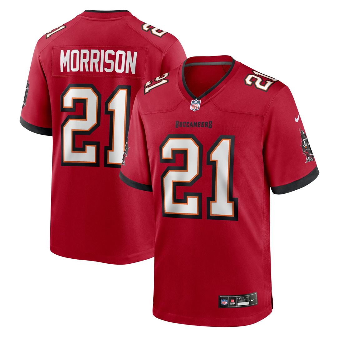 Benjamin Morrison Tampa Bay Buccaneers Team Jersey - Red