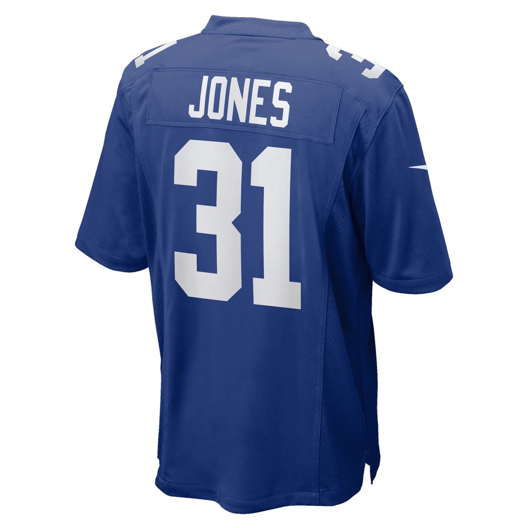 Nic Jones New York Giants Team Jersey - Royal