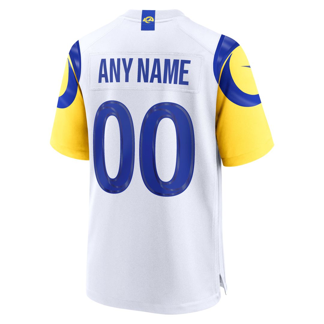 Los Angeles Rams Custom Jersey - White