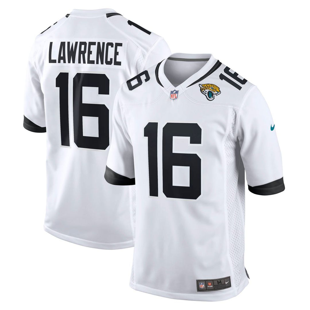 Trevor Lawrence Jacksonville Jaguars White Jersey - White