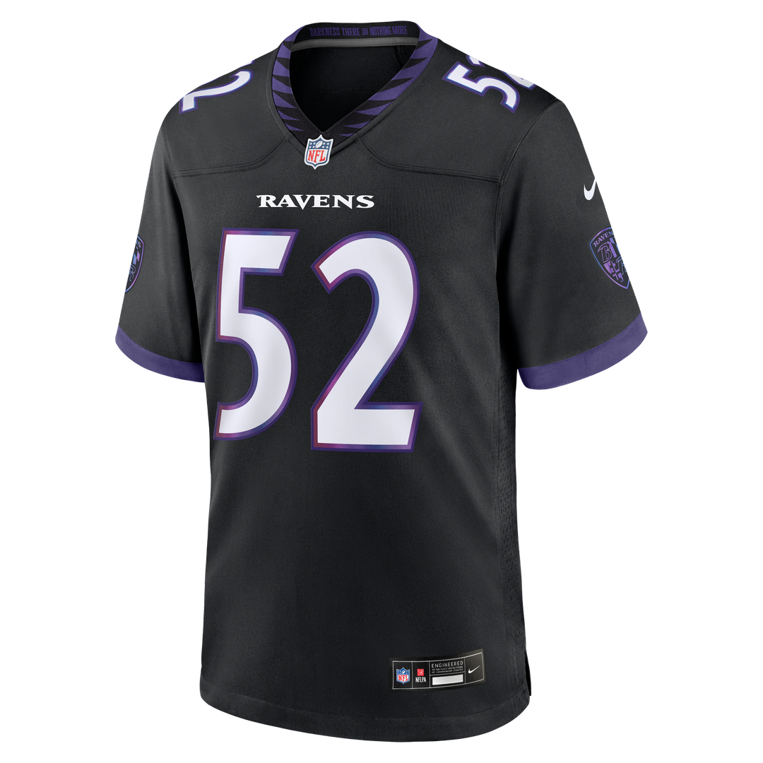 Ray Lewis Baltimore Ravens Alternate Retired Player Jersey - Black