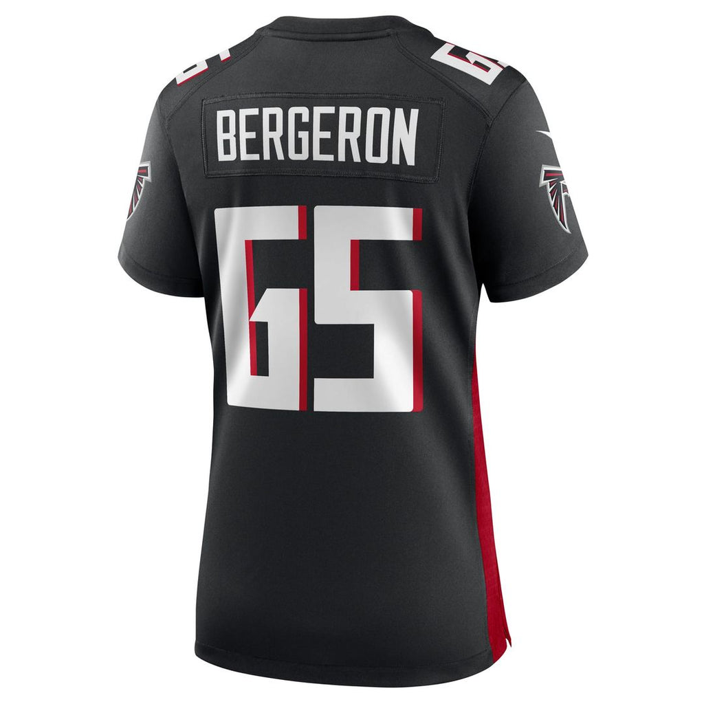 Matthew Bergeron Atlanta Falcons Women's Team Jersey - Black