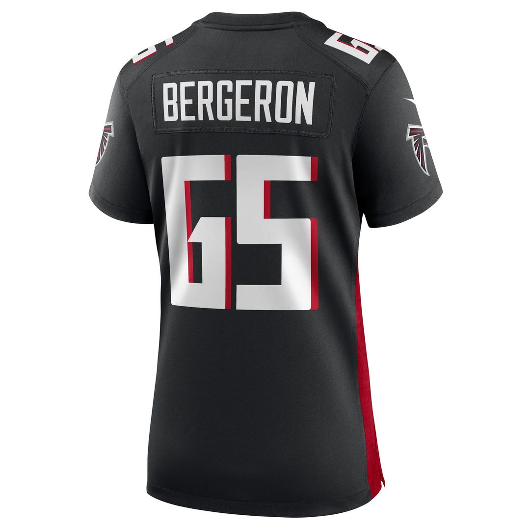 Matthew Bergeron Atlanta Falcons Women's Team Jersey - Black