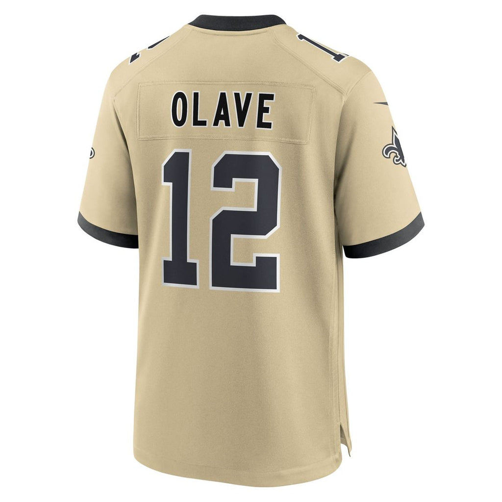 Chris Olave New Orleans Saints Youth Gameday Golds Alternate Jersey - Gold