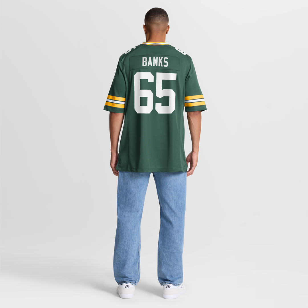 Aaron Banks Green Bay Packers Team Jersey - Green
