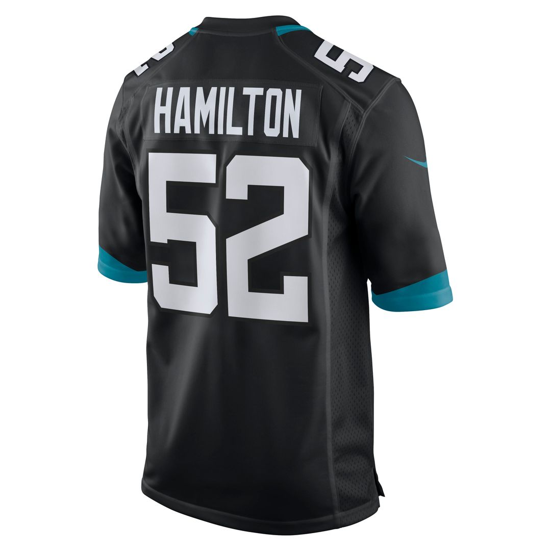 DaVon Hamilton Jacksonville Jaguars Jersey - Teal